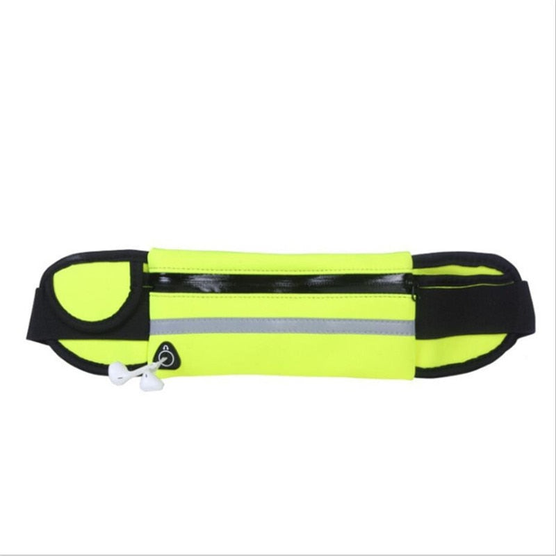 Colorful Waist Bag Waterproof Waist Bum Bag Running Jogging Belt Pouch Zip
