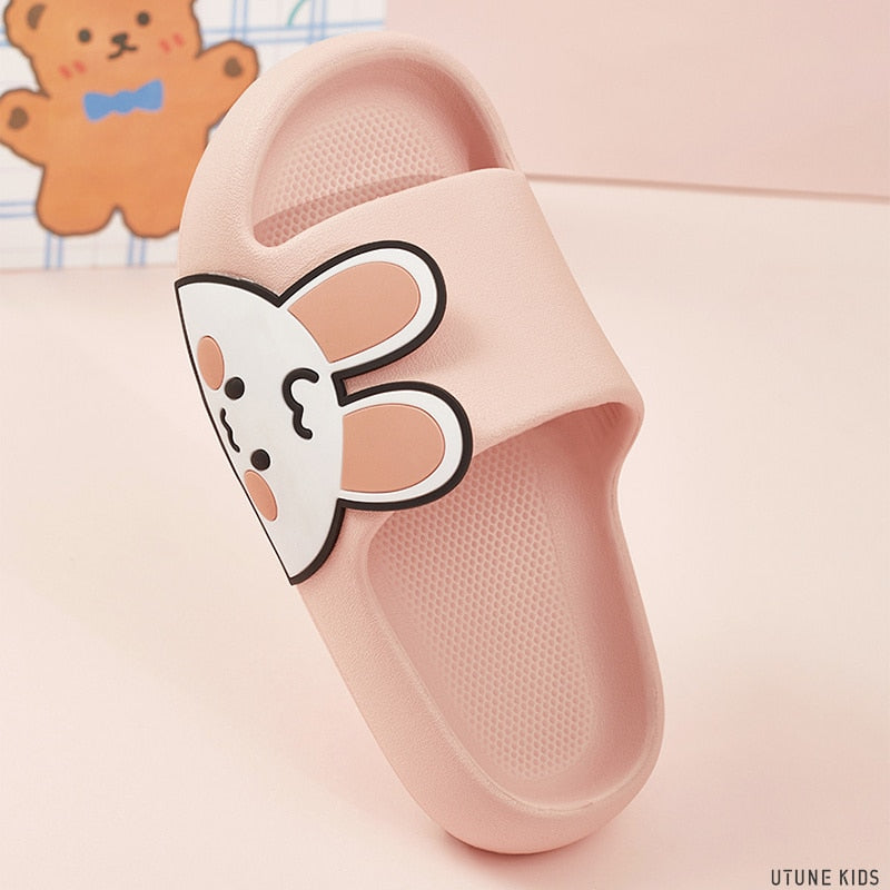 KIDS Children Slippers Summer Bathroom Slippers Cute Cartoon