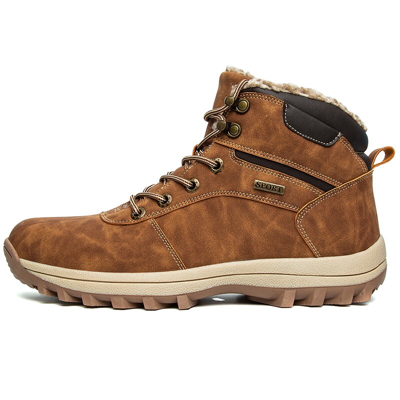 Men Boots Anti-Skidding Leather Shoes Men Popular Comfy Spring Men Shoes