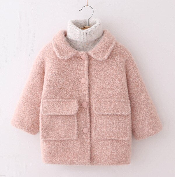 Winter Clothes Baby Coat Autumn Winter Style Mink Wool