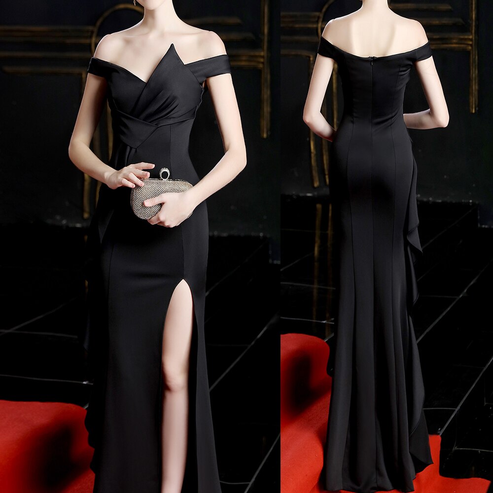 Evening wear Dresses: White Prom Dresses Stretch Sheath Evening Wedding Party