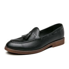 Footwear Men Leather Shoes Slip On Office Mens Formal Shoes