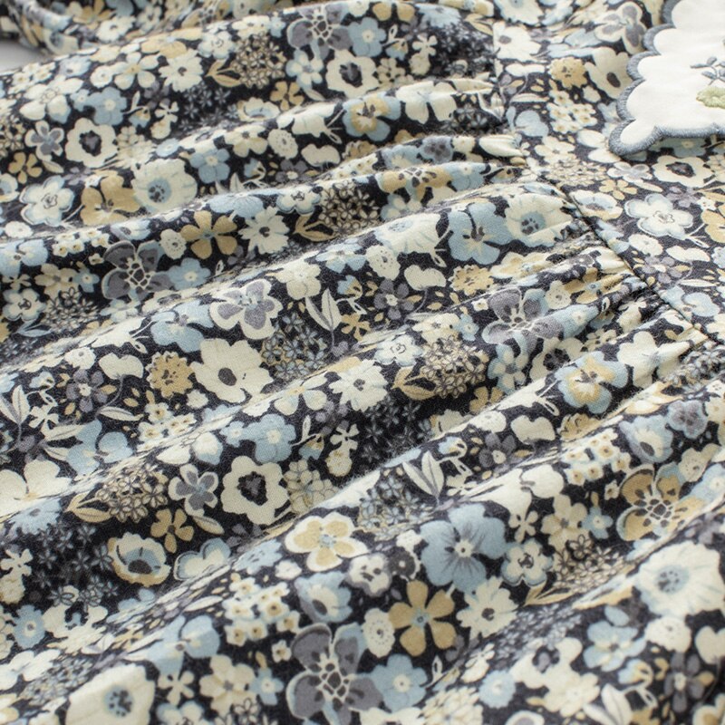 dave bella autumn baby girl cute floral print dress children fashion party dress