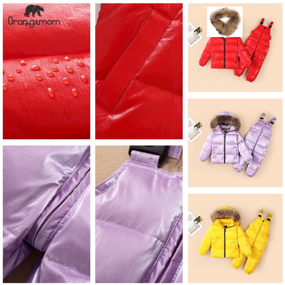 Winter Children's Clothing Sets Girls Clothes Baby Fashion