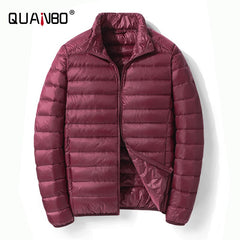 Men Lightweight Packable Down Jacket Breathable Puffy Coat