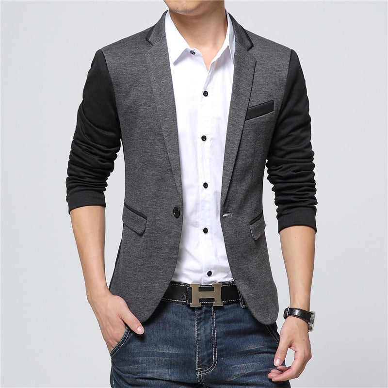 Men Blazer Fashion Slim casual blazer for Men Brand Mens suit Designer jacket