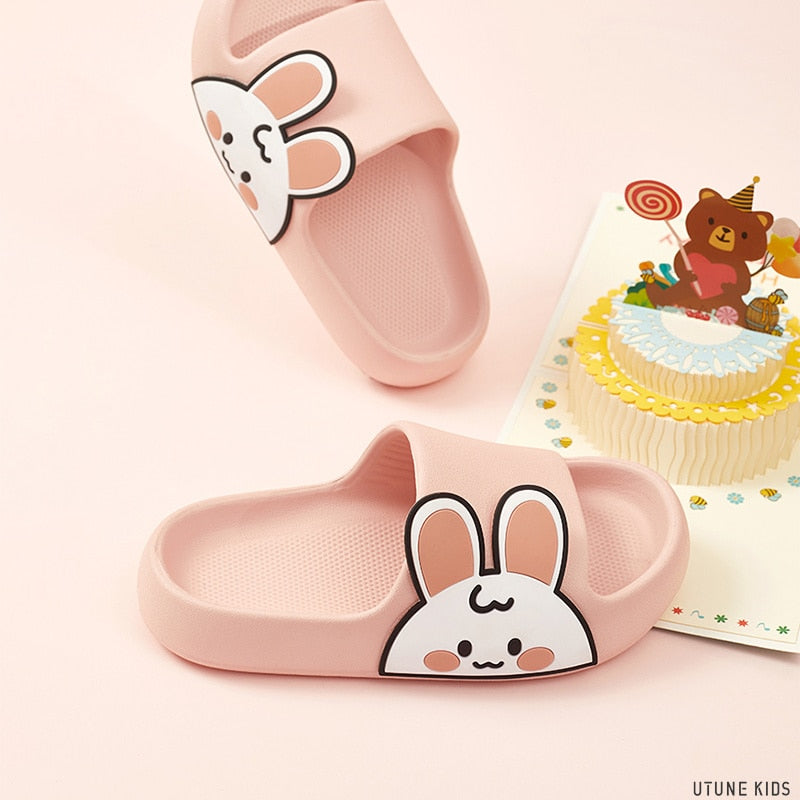 KIDS Children Slippers Summer Bathroom Slippers Cute Cartoon