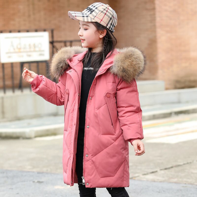 Winter Jacket for Girls Children Clothing Outerwear Overalls Girls
