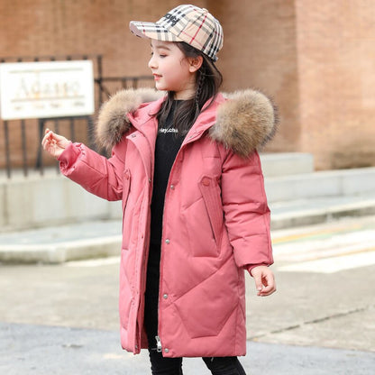 Winter Jacket for Girls Children Clothing Outerwear Overalls Girls