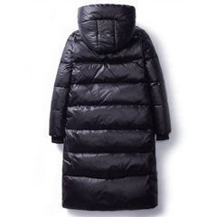 Winter Down Cotton Jackets Women Clothes Long Parkas Slim Hooded