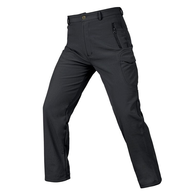 Mege Men Tactical Cargo Pants Camouflage Military Fleece Army