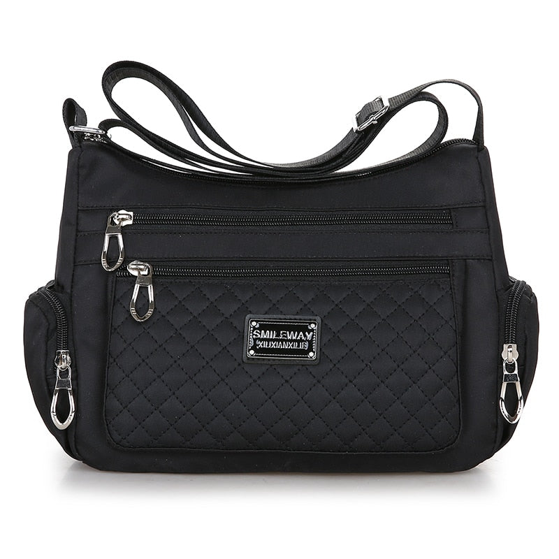 Nylon Women Messenger Bags Carteira Vintage Hobos Ladies Handbag Female