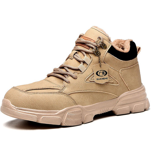 Work Safety Shoes Steel Toe Anti-puncture Indestructible Men Safety Boots