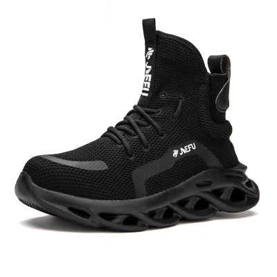 Men Winter Safety Boots Are Light and Comfortable Steel Toe Cap Anti-piercing