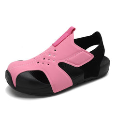 Children's sandals fashion airplane shoes summer baby beach shoes