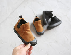 Winter Girl Short Boot Children Outdoor Ankle Boots Anti Slippery Kids
