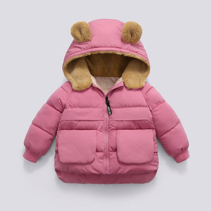 Winter Children Girls Boys Jacket Cotton Down Coats