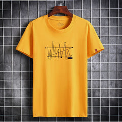 Mens T Shirts Casual Short Sleeve Summer Top Tees Fashion Clothes