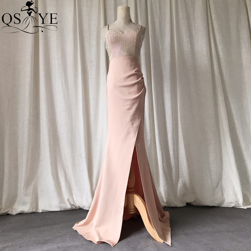 Homecoming Dresses: Evening Dresses Spaghetti Straps Mermaid Party Dress