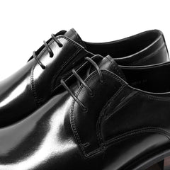 Man Dress Shoes 2 Color Handmade Men Genuine Leather