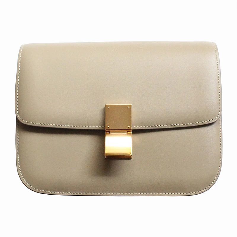 Genuine Leather Ladies Tofu Bag Luxury Design Handbag Purse Small