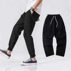 Black Cargo Pants Joggers Men Harajuku Swag Streetwear Military Techwear