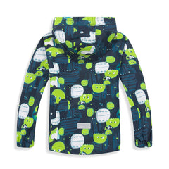 Spring Autumn Child Kid Clothe Baby Boy Windproof Waterproof Jacket