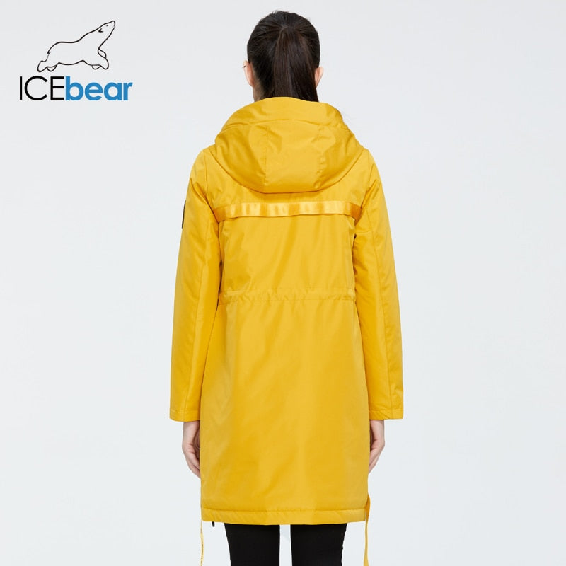 fall women's coat with a hood casual wear quality fashion autumn parka