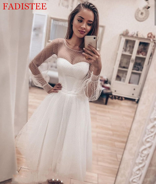 Homecoming Dresses: Long Sleeves Evening Dress Prom Party