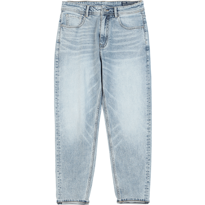 SIWMOOD Autumn Summer Environmental laser washed jeans