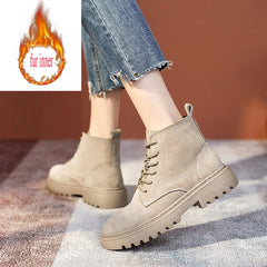 Chelsea Boots Chunky Boots Women Winter Shoes  Ankle Boots