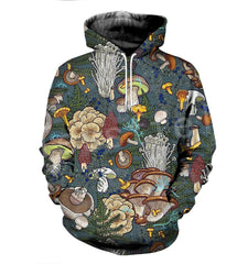 Plants Mushroom Fungus Camo Funny Fashion Tracksuit Pullover 3D Printed