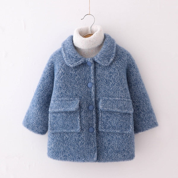 Winter Clothes Baby Coat Autumn Winter Style Mink Wool