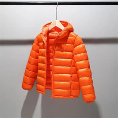 Children down cotton jacket clothes for boys girls cotton padded