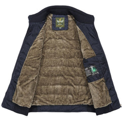 DIMUSI Mens Jacket Sleeveless Vest Winter Male Fleece Warm Vest Coats