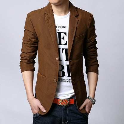 Men Blazer Fashion Slim casual blazer for Men Brand Mens suit Designer jacket