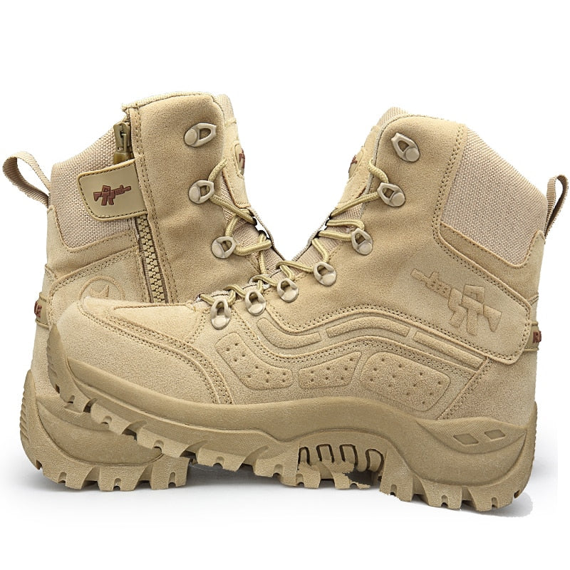 Men Military Boot Combat Mens Ankle Boot Tactical Big Size Army