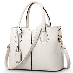 Fashion Women Leather Ladies Handbag Crossbody Shoulder Bag White