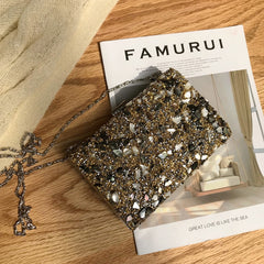 Luxury Diamond Fashion Women Party Clutch Bag Evening Bag Female Crossbody