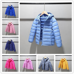 Children down cotton jacket clothes for boys girls cotton padded