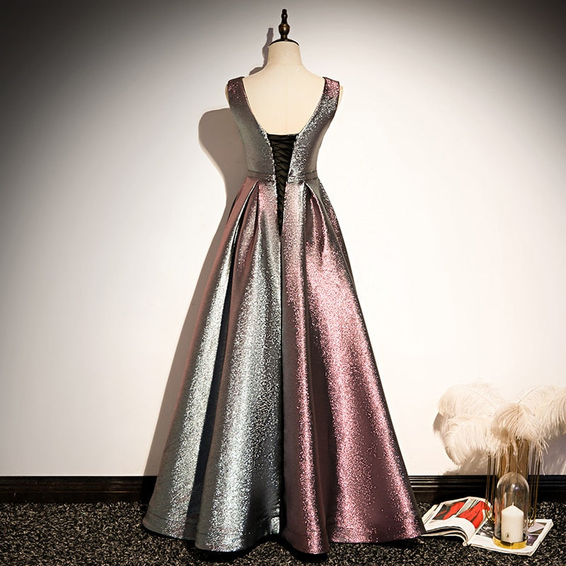 Homecoming Dresses: Red Prom Dresses Puff Sleeves A-Line  Evening Dresses