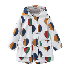 Children Boy Girl Trench Coat Quality Coat  Outerwear Spring Fall Cotton