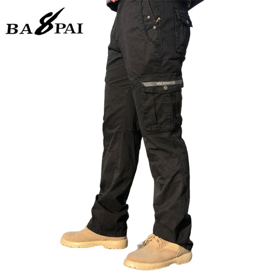 Men Fashion Work Pants Outdoor Wear-resistant Mountaineering