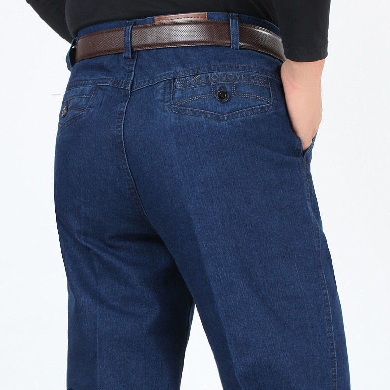 Stretch Jeans for Men Spring Autumn Male Casual High Quality
