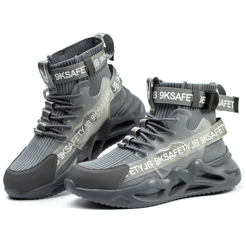 Work Safety Shoes Indestructible Puncture-Proof Work Boots