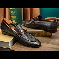 Designer Shoes Men Handmade Genuine Leather Loafers Shoes