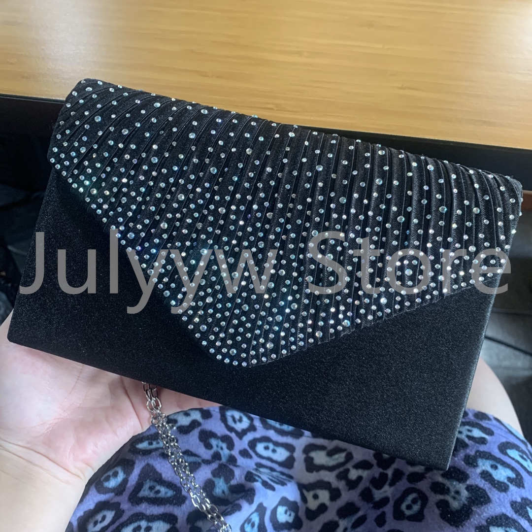 Purple Women Wedding Clutch Luxury Handbag Women Bags Designed Clutch