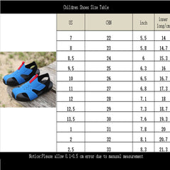 Children's sandals fashion airplane shoes summer baby beach shoes