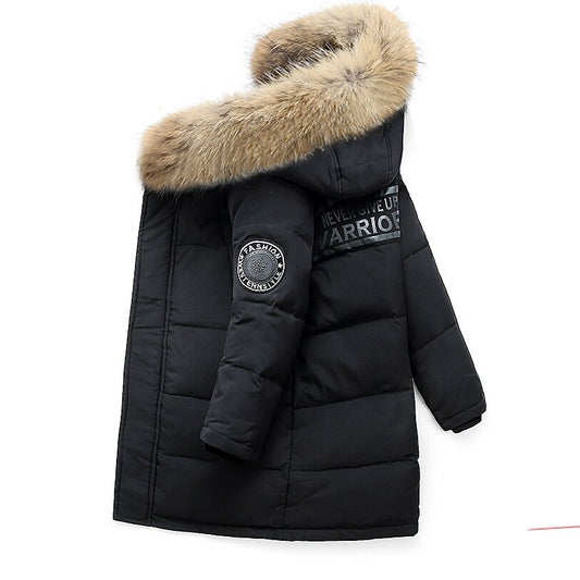 Children warm Thicken clothing Boy clothes Winter Down Jackets 5-16 years