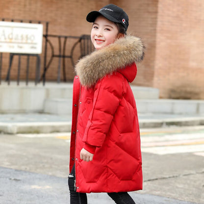 Winter Jacket for Girls Children Clothing Outerwear Overalls Girls